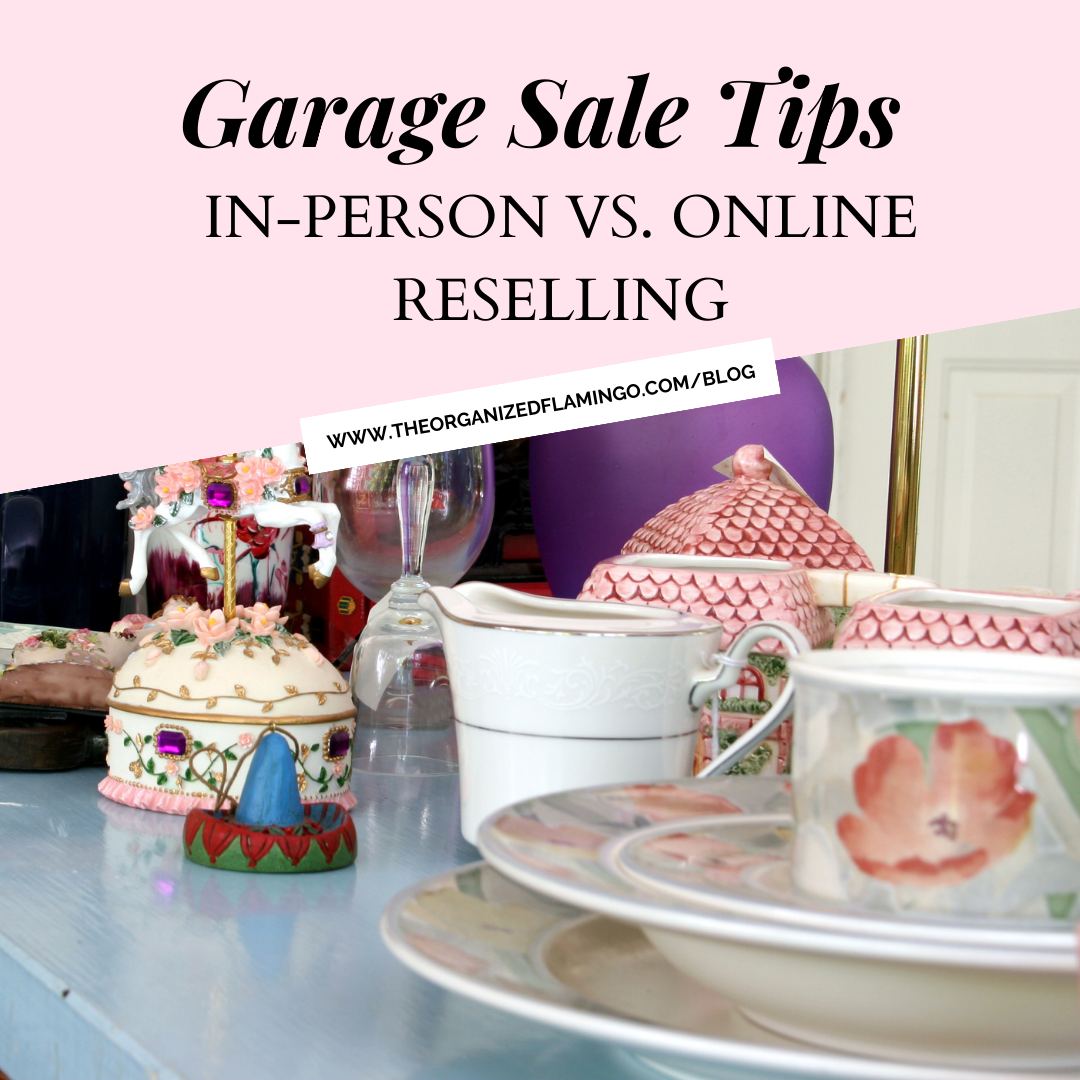 Garage Sale Tips: In-Person vs. Online Reselling